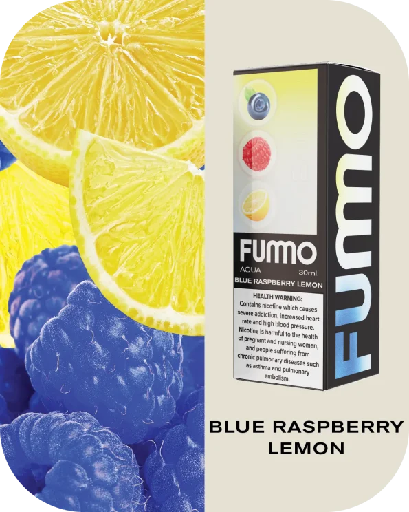 Fummo Aqua Blue Raspberry Lemon