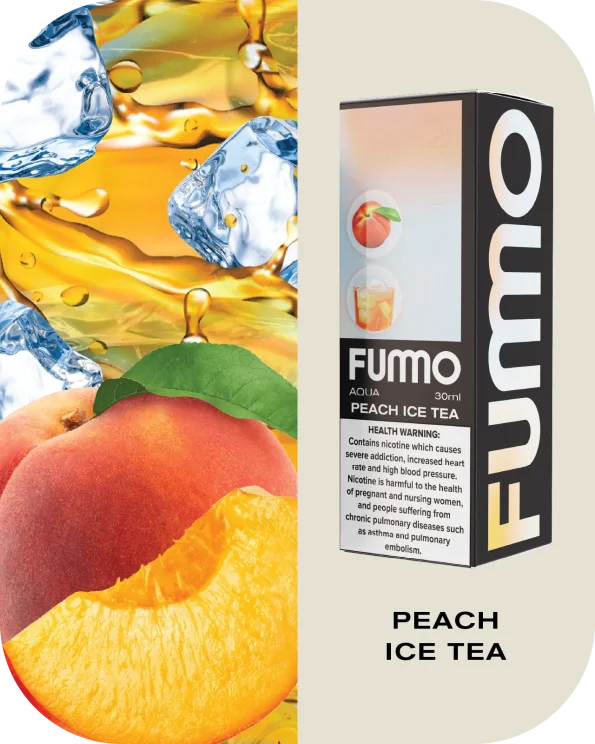 Fummo Aqua Peach İce Tea