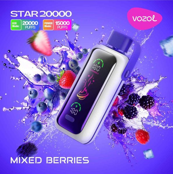 Vozol Star 20 000 Mixed Berries