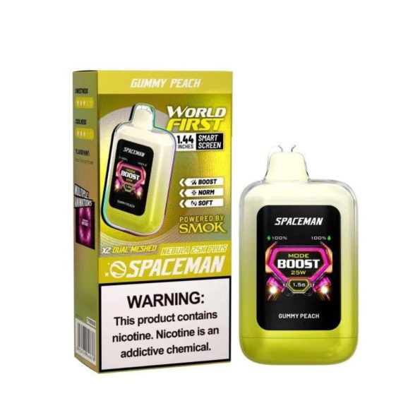 Spaceman 25 000 Gummy Peach