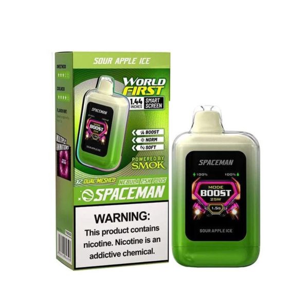 Spaceman 25 000 Sour Apple Ice
