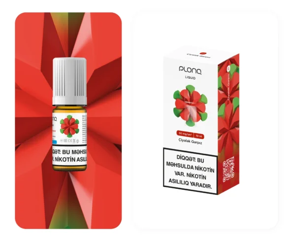 PLONQ Liquids Çiyələk Qarpız