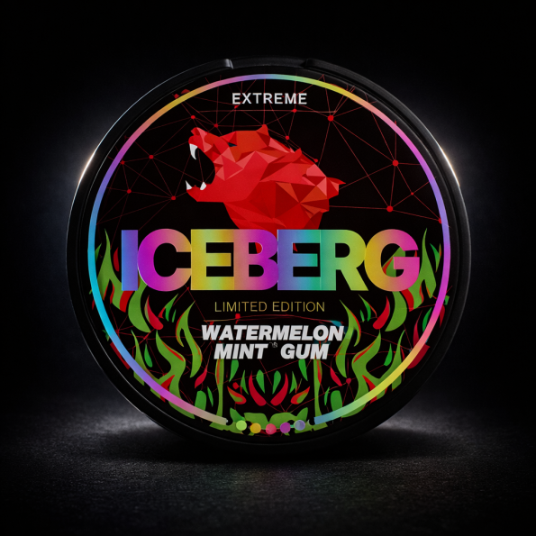 ICEBERG Watermelon Mint Gum 130mg