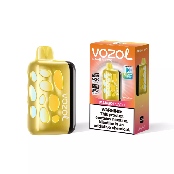 Vozol Rave 40 000 Mango Peach