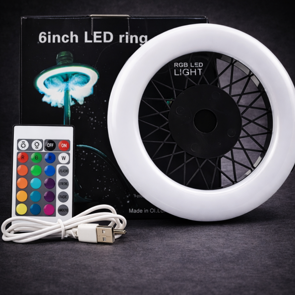 6 inch rgb led qəlyan üçün