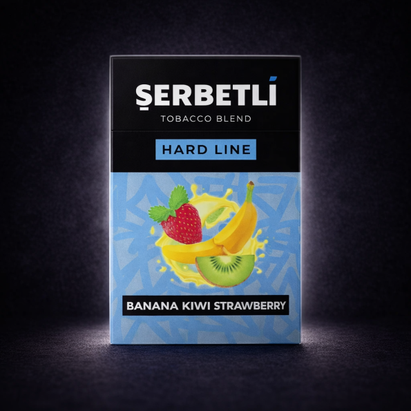 Sherbetli Hard Line ⁠Banan Kivi Çiyələk