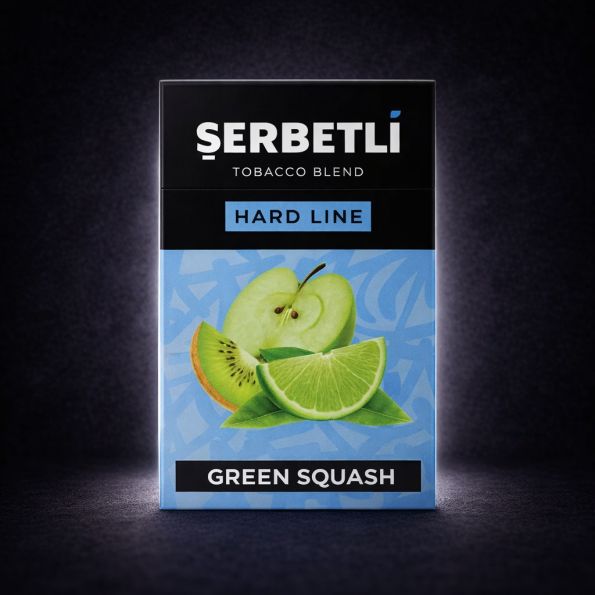 Sherbetli Hard Line Yaşıl Balqabaq