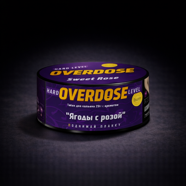 Overdose Giləmeyvə və Qızılgül 25gr