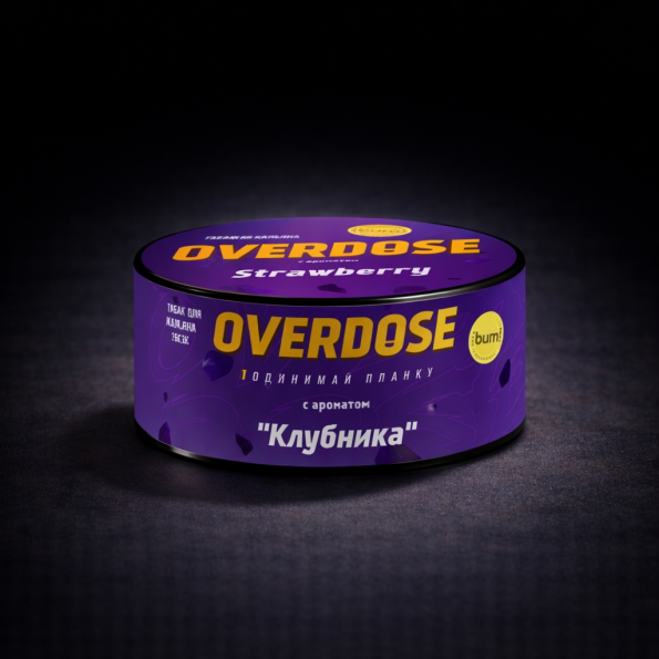 Overdose Çiyələk 25gr