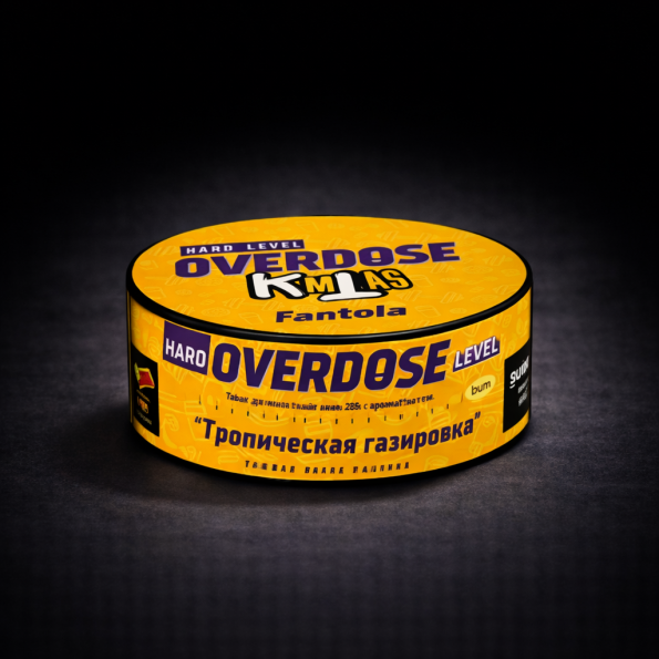 Overdose Tropik Qazlı İçki 25gr