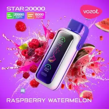 Vozol Star 20 000 Raspberry Watermelon