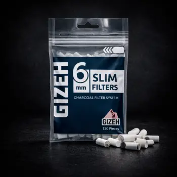 Gizeh Slim Charcoal 120