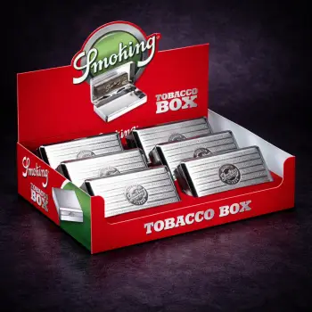 Smoking Metal Tobacco Box