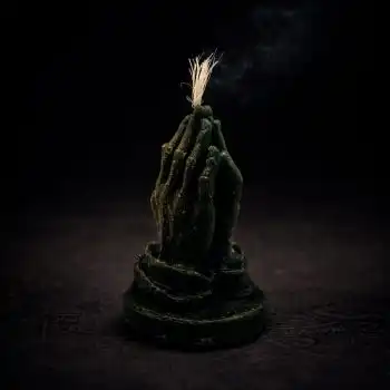 Зелёная Свеча «Молитвенные Руки»