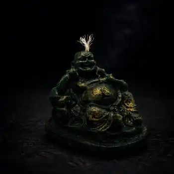 Yaşıl “Gülən Budda” Şamı