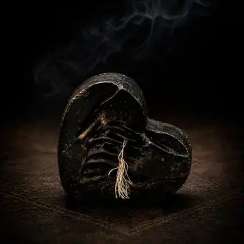 Чёрная Свеча «Разбитое Сердце»