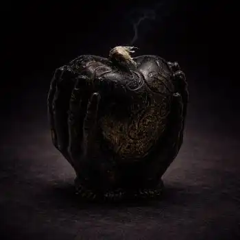 Чёрная Свеча «Защищённое Сердце»