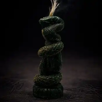 Зелёная Свеча «Энергия Змеи»