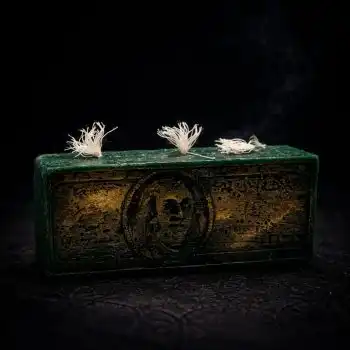 Зелёная Свеча «Денежная Энергия – Блок Доллара»