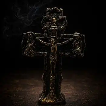 Чёрная Свеча «Священный Крест»