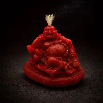 Qırmızı Gülən Budda Şamı