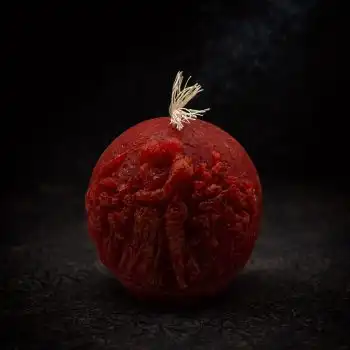 Qırmızı Qoruyucu Mələk Şamı