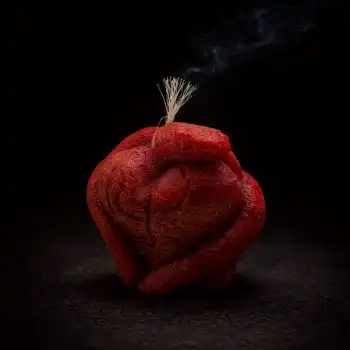 Qırmızı Daxili Sakitlik Şamı