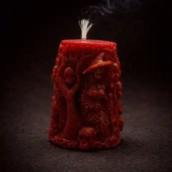 Qırmızı Cadugər Şamı