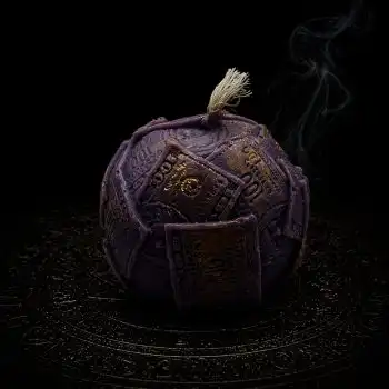 Bənövşəyi “Pul Enerjisi” Şamı