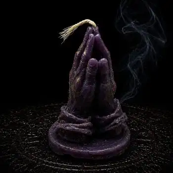 Bənövşəyi “Dualı Əllər” Şamı